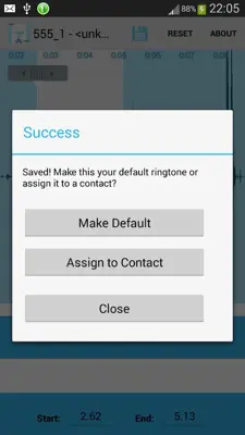 MP3 CutterRingtones maker android App screenshot 2