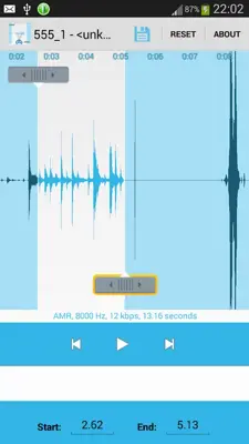 MP3 CutterRingtones maker android App screenshot 5